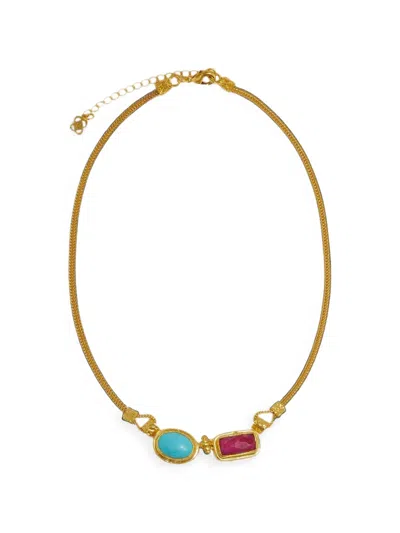 Ottoman Hands Pendant Necklace In Gold