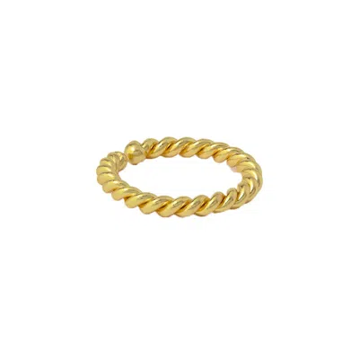 Ottoman Hands Women's Gold Elodie Chain Stacking Ring
