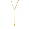 OTTOMAN HANDS WOMEN'S GOLD MARLEY POMEGRANATE LARIAT NECKLACE
