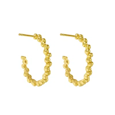 Ottoman Hands Women's Jolene Gold Hoop Earrings
