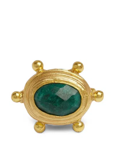 Ottoman Hands Zand Emerald Ring In Gold