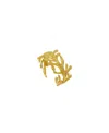 Ottoman Hands Zephyr Stacking Ring In Gold