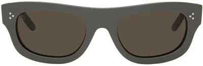 Ottomila Gray Rocks Sunglasses In Concrete