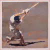 Otway & Orford Men's Brown 'six!' Cricket Silk Pocket Square. Full-size. In Brown