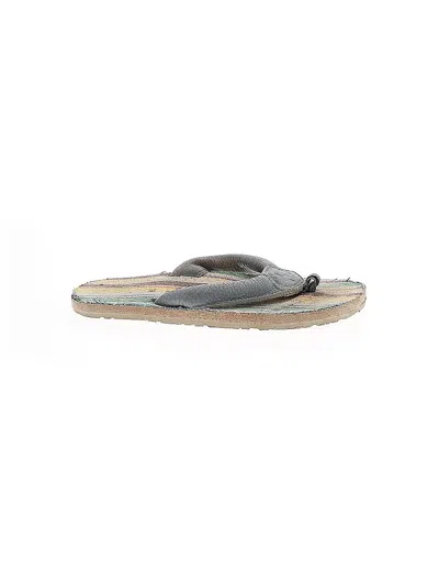 Pre-owned Otz Shoes® Flip Flops In Gray