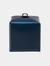 Otzi Studio Eyelet Leather Tissue Box