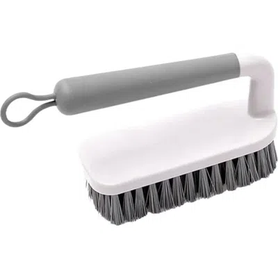 Ou All Purpose Heavy Duty Ergonomic Scrub Brush In White
