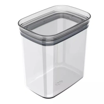 Ou Clear Airtight Stackable Food Storage Container With Leak Proof Lid In Gray
