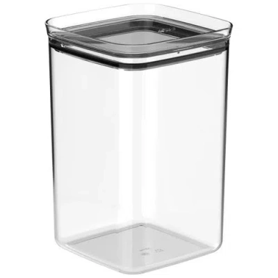 Ou Clear Airtight Stackable Food Storage Container With Leak Proof Lid In Transparent