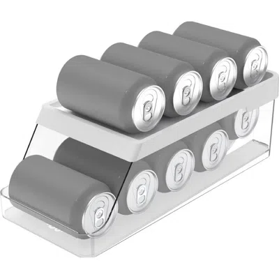 Ou Clear Rolling Bpa Free Can Dispenser Organizer In Gray