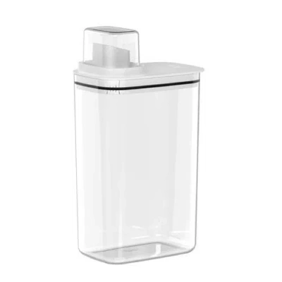 Ou Durable Liquid Laundry Detergent Dispenser Organizer With Measuring Cap, 78 oz In White
