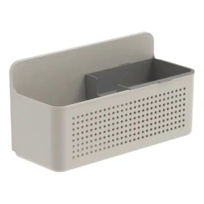 Ou Wall Mnted Self Adhesive Sink Organizer With Removable Sponge Tray In Beige