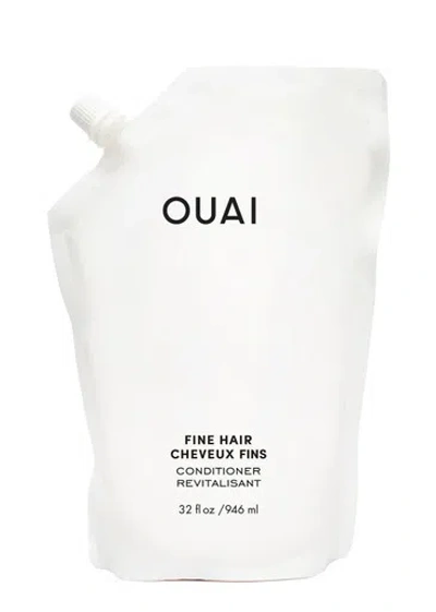 Ouai Fine Hair Conditioner Refill 946ml In N/a