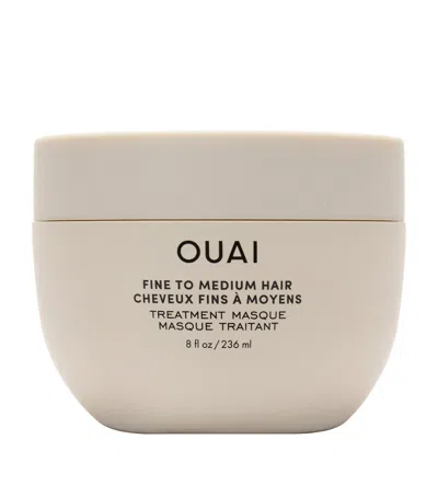 Ouai Fine/medium Hair Treatment Masque In White