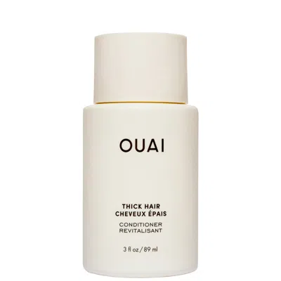 Ouai Thick Conditioner Travel Size 89ml In White