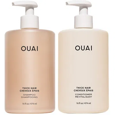 Ouai Thick Shampoo With Pump - Jumbo Size