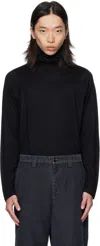 Ouat Black Game Turtleneck In Black
