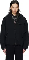 Ouat Black Polar Jacket In Black