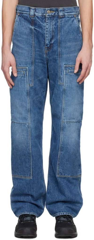 Ouat Blue Cargo Jeans