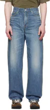 Ouat Blue Office Jeans In Blue