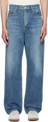 Ouat Blue Office Jeans In Blue