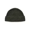 Oubas Men's Donegal Merino Wool Beanie Hat In Forest Green In Green