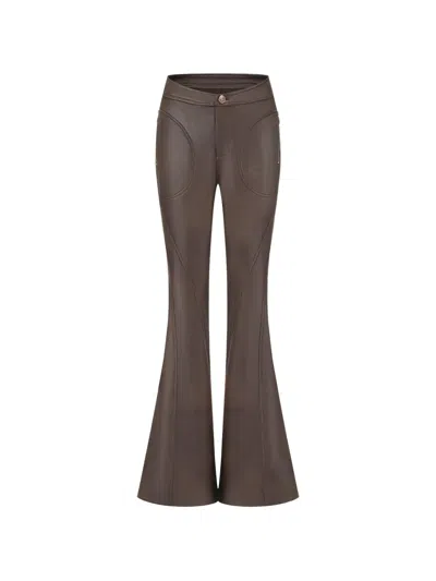 Oude Waag Multiple-panel Trousers In Brown