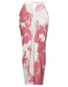 Oude Waag Woman Maxi Skirt Antique Rose Size S Triacetate, Polyester, Polyurethane In Pink
