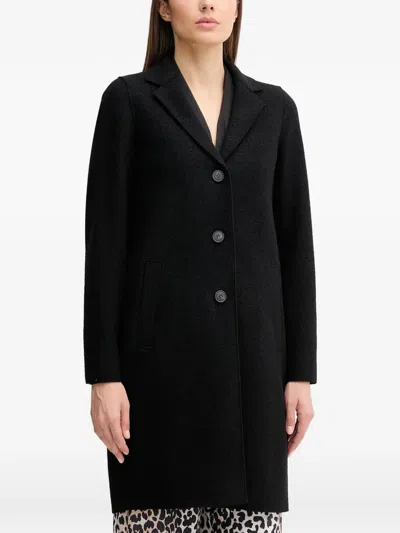 Ouí Button Coat In Black