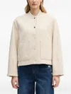Ouí Button Pocket Jacket In Neutral