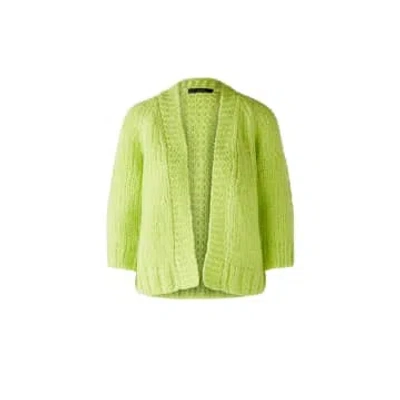 Ouí Cardigan Lime Green