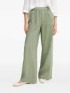 Ouí Elasticated Trousers In Green