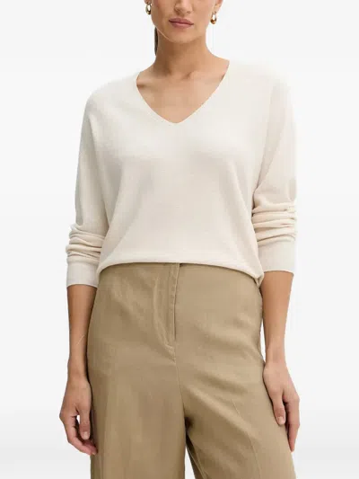 Ouí Freyja V-neck Sweater In Multi