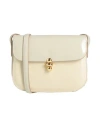 Oui Oui Woman Cross-body Bag Cream Size - Leather
