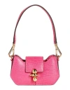 Oui Oui Woman Handbag Fuchsia Size - Leather