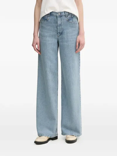 Ouí Pocket Denim Jeans In Blue