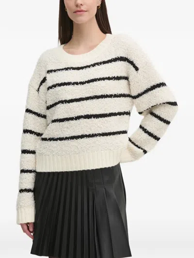 Ouí Striped-pattern Sweater In Multi
