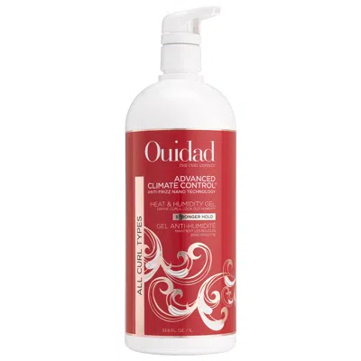 Ouidad Advanced Climate Control Heat & Humidity Anti-frizz Strong Hold Gel For Curly Hair 33.8 Oz/1 L