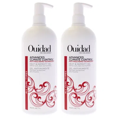 Ouidad Advanced Climate Control Heat And Humidity Gel - Anti Frizz By  For Unisex - 33.8 oz Gel - Pac In Transparent
