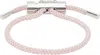 Ouie Pink & Silver Toggle Bracelet In 61 Pink Silver