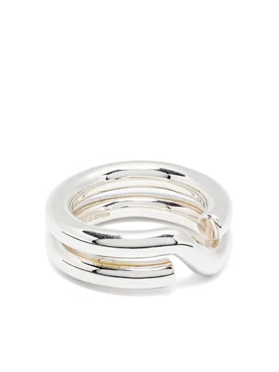 OUIE STERLING SILVER KEYRING RING
