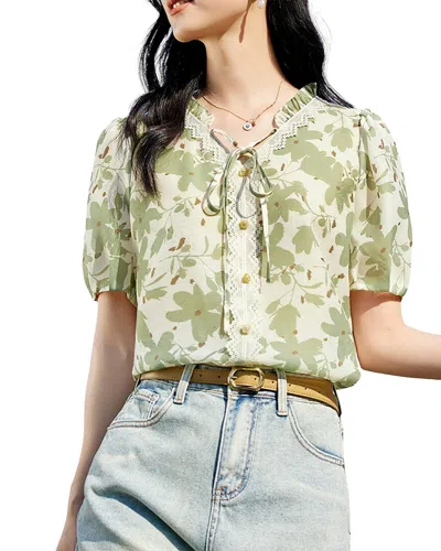 Ounixue Blouse In Green