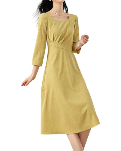 Ounixue Dress In Yellow