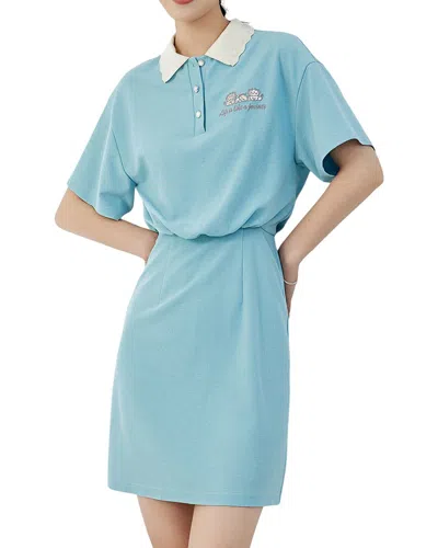 Ounixue Dress In Blue