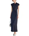 Ounixue Maxi Dress In Blue