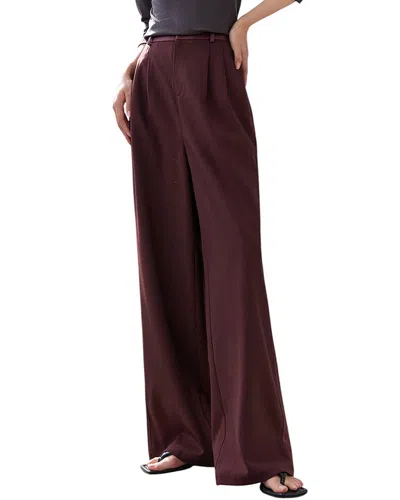 Ounixue Pant In Burgundy