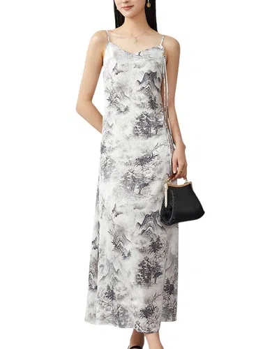 Ounixue Sleeveless Maxi Dress In Neutral
