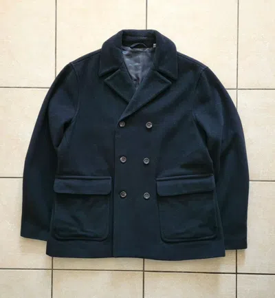 Pre-owned Our Legacy 1980-81 Dinner Coat/ Db Coat Black Cashmere