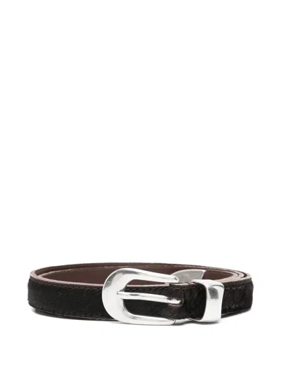 Our Legacy 2 Cm Belt In Black