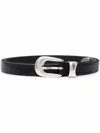 Our Legacy "" 2 Cm Belt Accessories In Black
